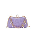Vintage Beaded Chain Clutch Bag